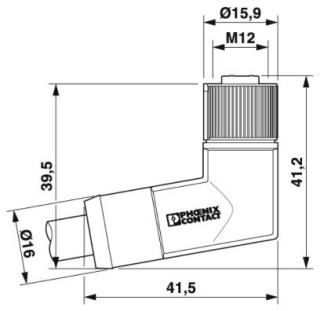 SAC-4P-15,0-PUR/M12FRT SH