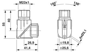 M23-12P2N8AA500S