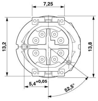 SACC-CI-M12FSX-8P SMD SH R32PD