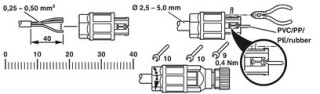 SACC-M 8FS-3QO-0,5-M RM MR