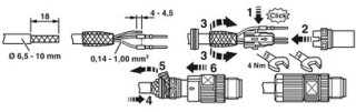 SACC-M12MSD-4CT-CL SH PN