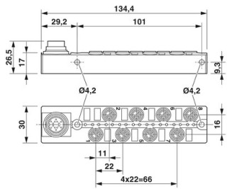 SACB- 8/3-L-M16-M8 HD