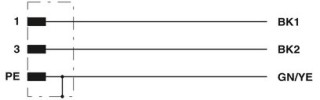 SAC-3P-M12MSS/ 1,0-PUR PE