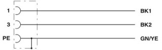 SAC-3P- 1,0-PUR/M12FSS PE