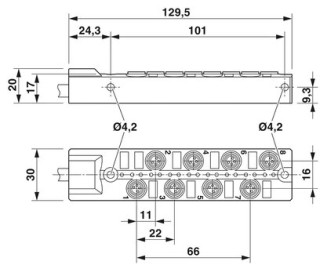 SACB- 8/4-L- 5,0PUR-M8 HD