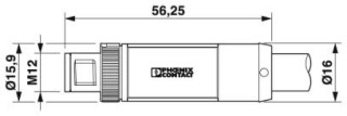 SAC-3P-M12MSS/0,25-PVC PE 0,07