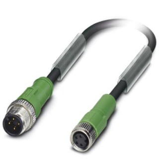 SAC-4P-M12MS/ 1,0-PVC/M 8FS