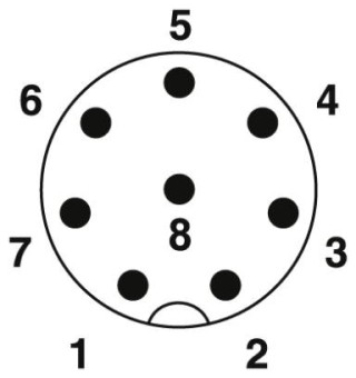 SAC-8P-MS/5,0-PUR/MR SH SCO