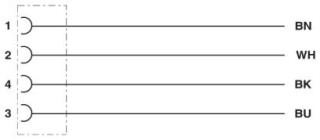 SAC-4P-20,0-PUR/M 8FR