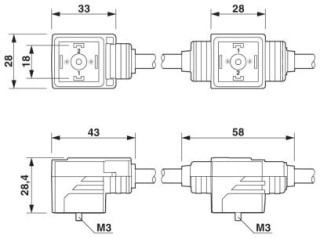 SAC- 3,0/0,25-116/2XA-1L-Z