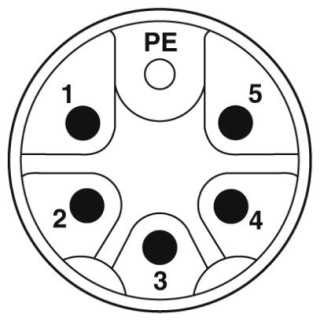 SAC-6P-M12MRM/ 3,0-PUR PE