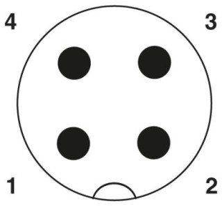 SAC-3P-M12Y/2X0,6-PUR/M12FR