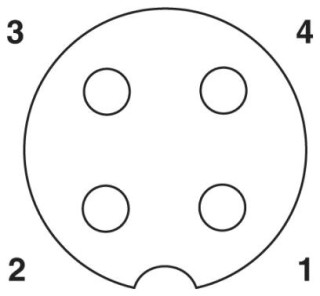 SACC-M12FS-4CON-PG 9-M PWR