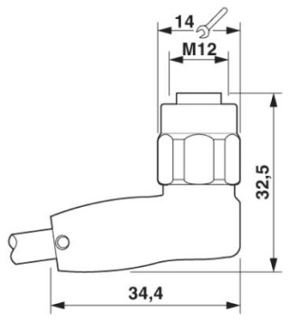 SAC-5P-20,0-600/M12FR HD