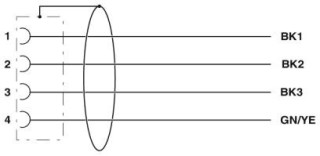 SAC-4P-15,0-PUR/M12FSS PE SH