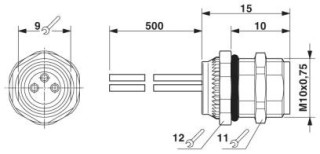 SACC-DSI-M8FS-3CON-M10/1,5