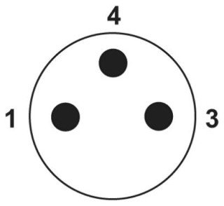 SAC-3P-M 8MS/ 1,0-PUR/M12FR