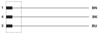 SAC-3P-M 8MS/ 2,5-PUR