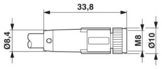 SAC-4P-M 8MR/ 2,0-950/M 8FRHDM