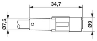 SAC-4P- 1,0-PUR/M 8SIFS