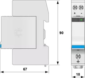 УЗИП по постоянному току. ТИП 2и 3 Un-dc 24 V - Uc DC 30 V Uc AC 15V/ In 1 kA Imax 2 kA Imax Total 2 kA /визуальная   сигнализация срабатывания (LED датчик)