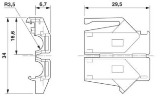 Чертеж, Колпачок для защиты от излома RJ45