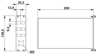 FOC-MODUL:3U-OS12-LCD6-OM1 M:L
