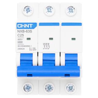 Автоматический выключатель NXB-63S 3P 25А 4.5kA х-ка C (R)