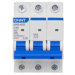 Автоматический выключатель NXB-63S 3P 40А 4.5kA х-ка C (R)