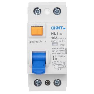 УЗО NL1-63 6kA 2P 16A 10mA тип AC (R)