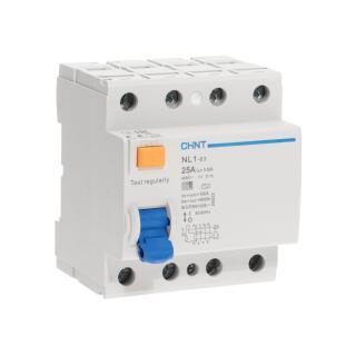 УЗО NL1-63 6kA 4P 25A 30mA тип AC (R)