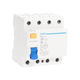 УЗО NL1-63 6kA 4P 40A 30mA тип AC (R)