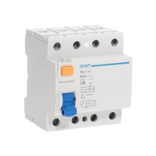 УЗО NL1-63 6kA 4P 63A 100mA тип AC (R)