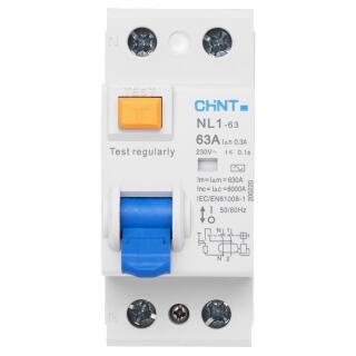 УЗО NL1-63 6kA 2P 63A 300mA тип AC (R)