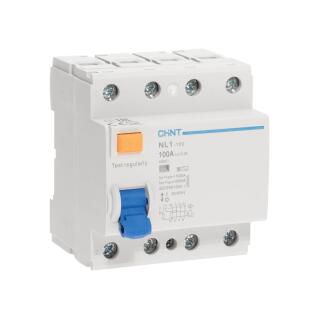 УЗО NL1-100 S 4P 100A 300mA 10kA тип AC (R)