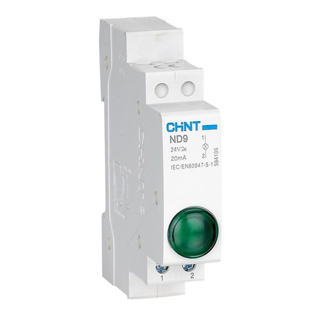 594123 Индикатор ND9-1b синий , AC/DC230В (LED) (R)