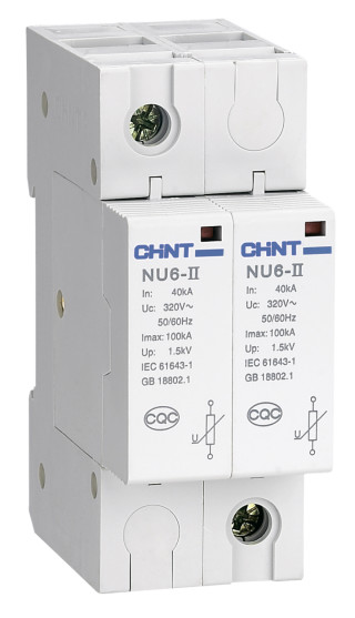 Ограничитель имп. перенапр. NU6-Ⅱ 3Р In=15kA Uc=460B Im=40kA (R)