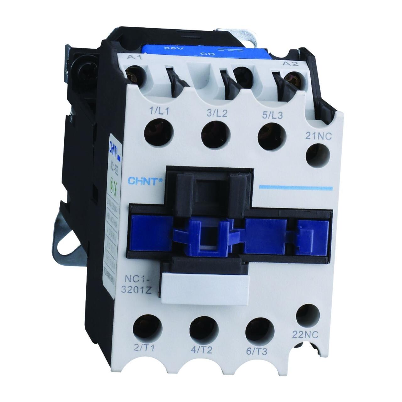 222035 Контактор NC1-3201Z 32А DC220В 1НЗ (R)