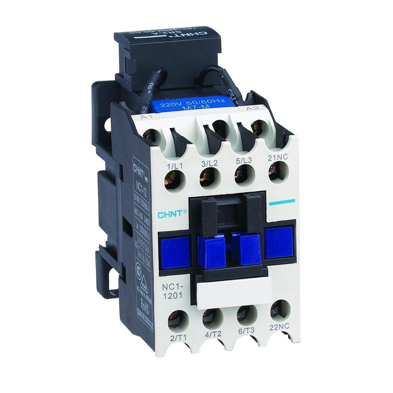 221379 Контактор NC1-1210 12А 42В/АС3 1НО 50Гц