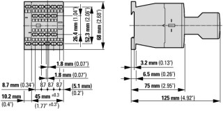 Контактор 7 А,  управляющее напряжение 230В (АС), 1НЗдоп. контакт, категория применения AC-3, AC-4