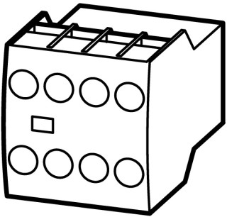 Фронтальный блок вспомогательных контактов, 4 полюса, 3НО+1НЗ, винтовые Зажимы