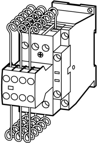 Контактор для коммутации конденсаторов25А, управляющее напряжение 415В (AC)