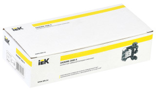 Зажим наборный ЗНИ-4мм2 (JXB35А) серый IEK