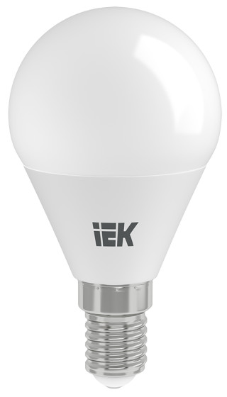 Лампа светодиодная G45 шар 5Вт 230В 4000К E14 IEK