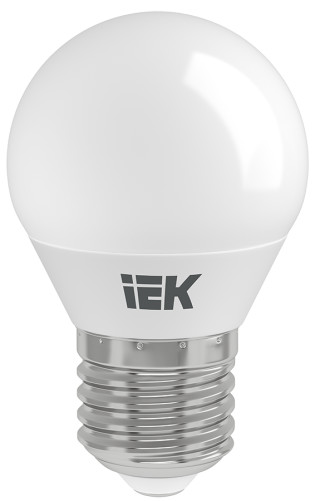 Лампа светодиодная G45 шар 5Вт 230В 6500К E27 IEK