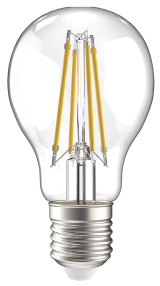Лампа светодиодная A60 шар прозрачная 7Вт 230В 3000К E27 серия 360° IEK