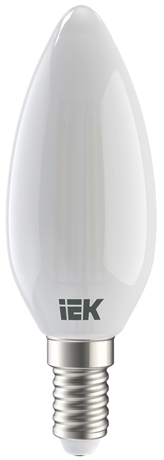Лампа светодиодная C35 свеча матовая 7Вт 230В 4000К E14 серия 360° IEK