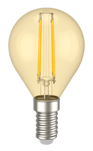 Лампа светодиодная G45 шар золото 5Вт 230В 2700К E14 серия 360° IEK