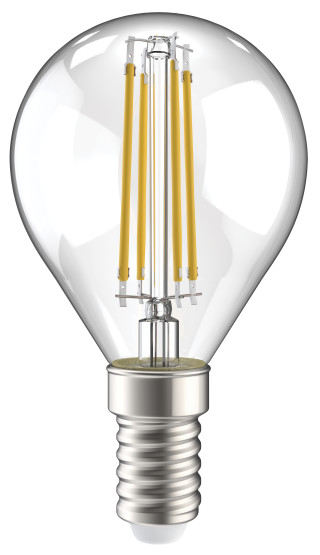 Лампа светодиодная G45 шар прозрачная 7Вт 230В 4000К E14 серия 360° IEK