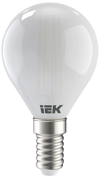 Лампа светодиодная G45 шар матовая 7Вт 230В 4000К E14 серия 360° IEK